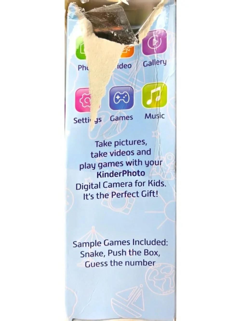 KinderPhoto Digital Camera Video & Photo Capture Kids Merkury Innovations